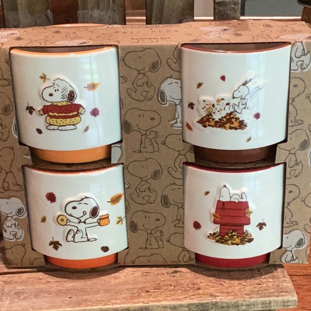 Peanuts x Rae Dunn Fall Ramekin Set